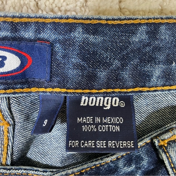 Bongo VTG Y2K Women’s Sparkle Bootleg Jeans Size 9 - Picture 8 of 9